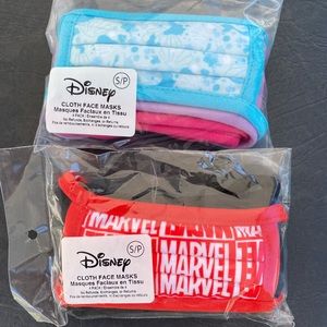 3 packs(12 total). Disney Store kids face masks.